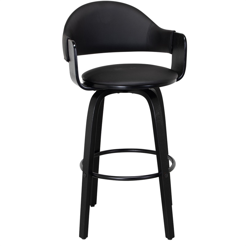 Magne bar stool, black