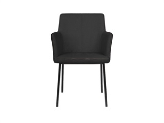 Gefion dining chair, dark grey
