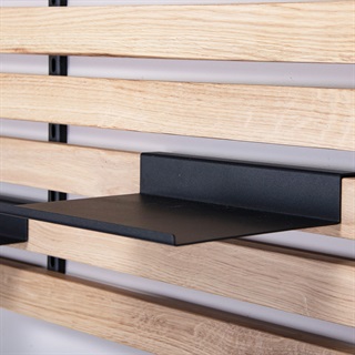 2Easy shelf 15cm, black