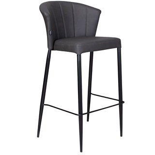Thor high bar stool, Grey