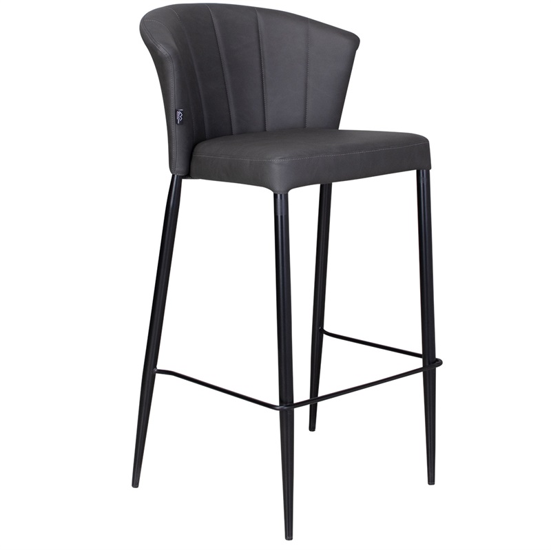 Thor high bar stool, Grey