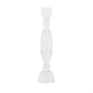 Anemone candle holder 22 cm, clear 
