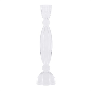 Anemone candle holder 26 cm, clear