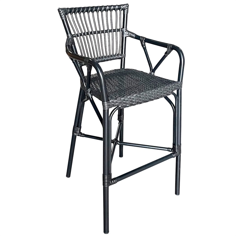Aaron bar stool, Black