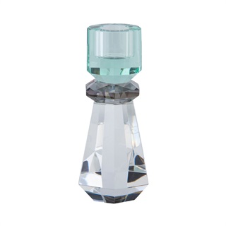Clematis high candle, clear/smoke/mint green