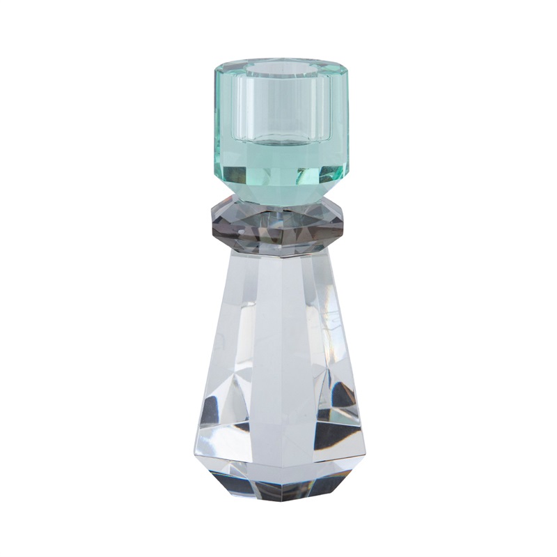 Clematis high candle, clear/smoke/mint green