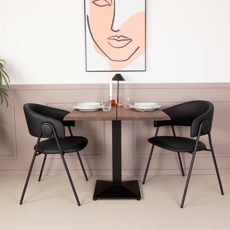 Curve tabletop, 80x80, optional color - FSC 100%