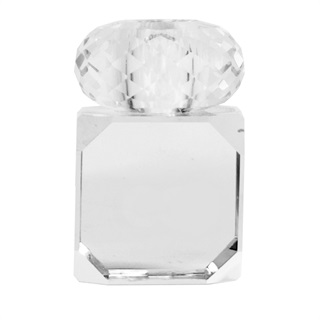 Daisy candle holder, clear