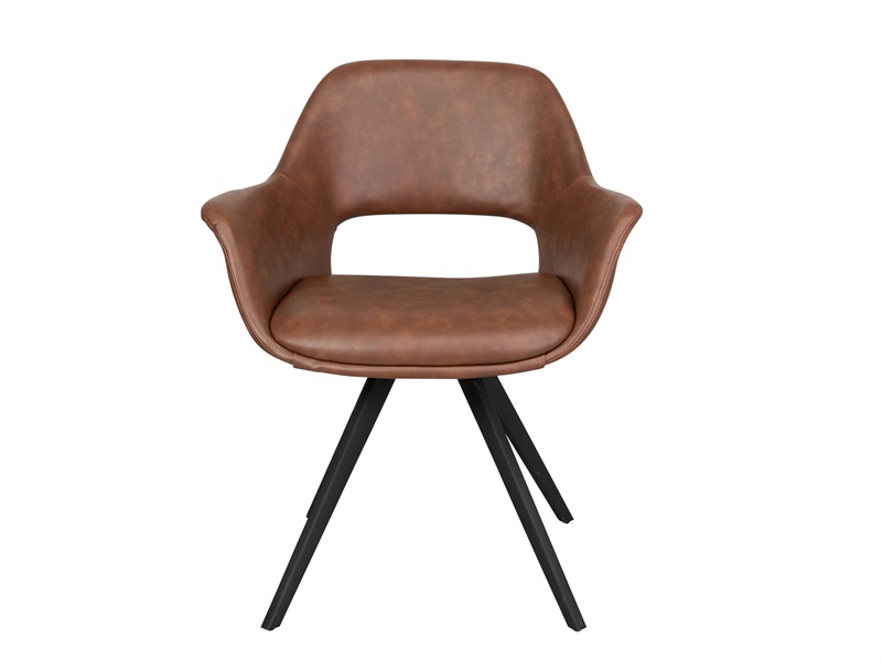 Fenja dining chair Cognac PU