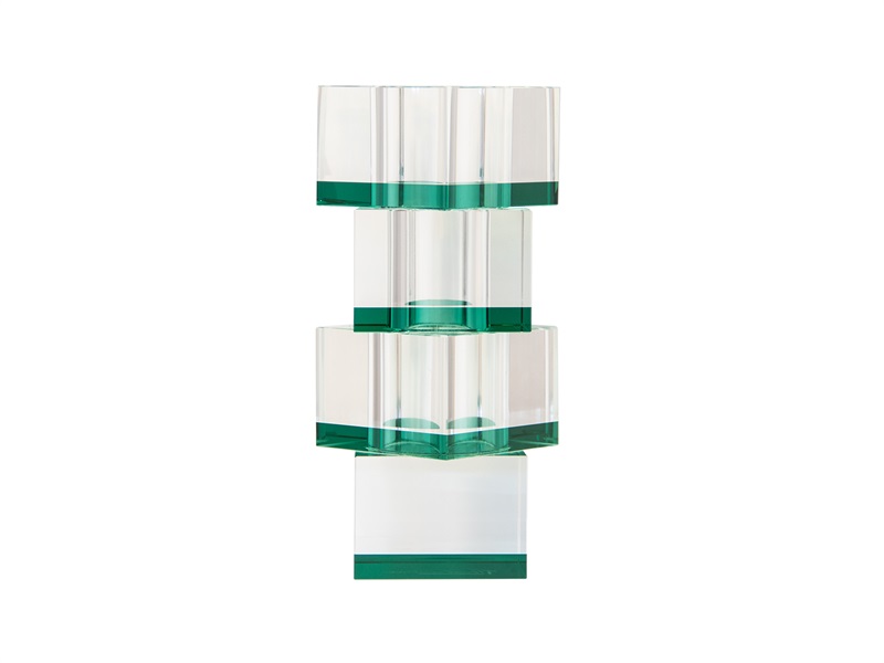 Flora vase, green