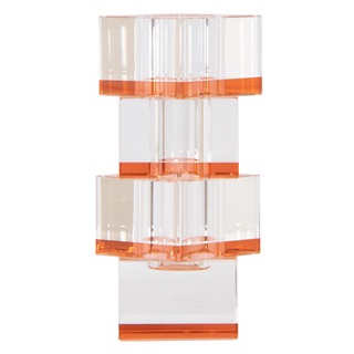 Flora vase, peach