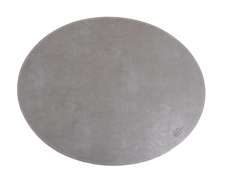 Oval Placemat // grey