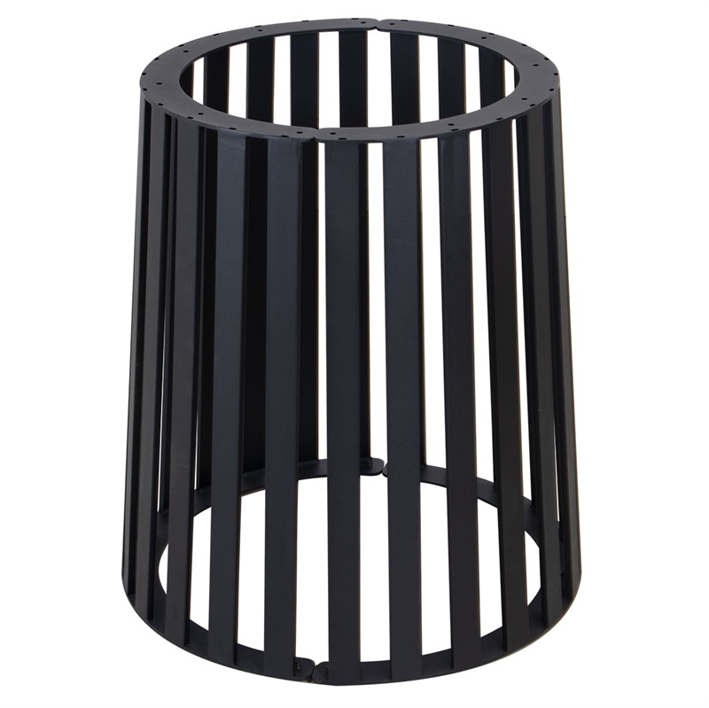 Halfmoon base, black
