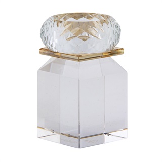Honeysuckle tealight, cear/champagne 