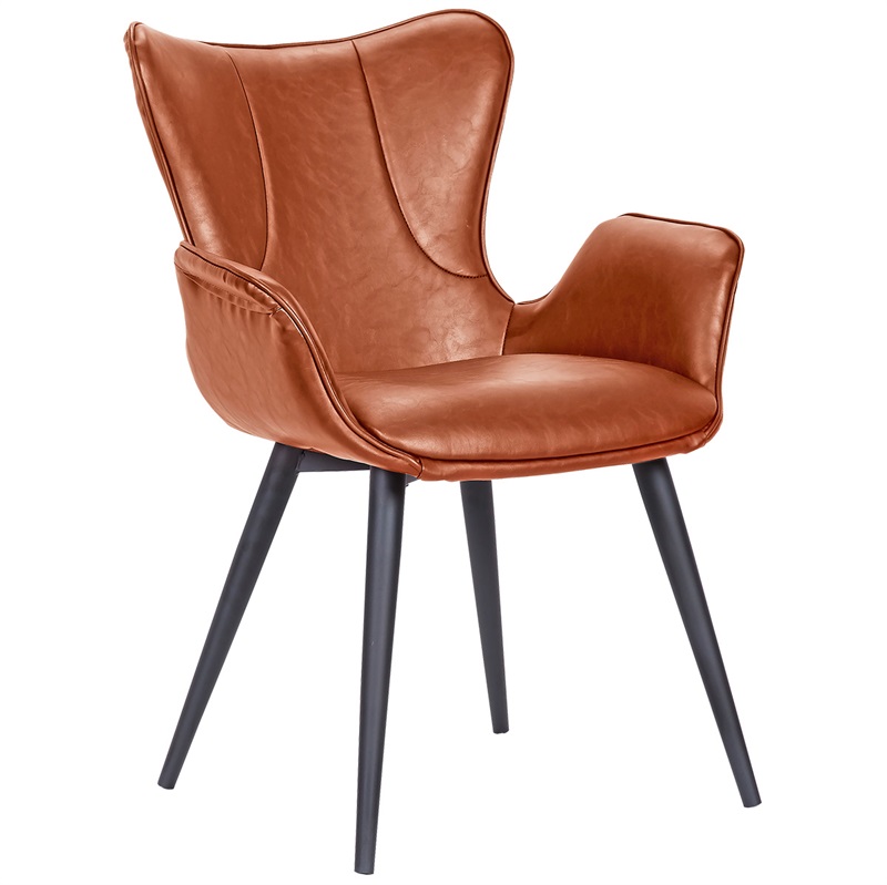 Mist chair, cognac