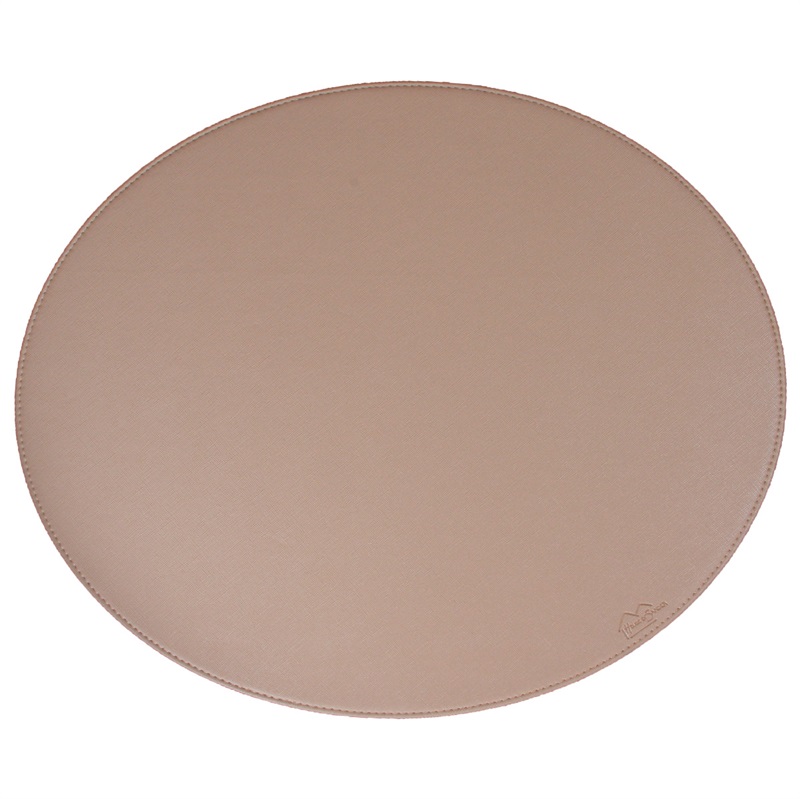 Oval placemat // beige