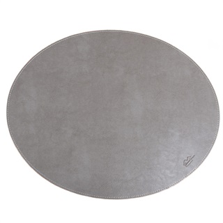 Oval Placemat // grey