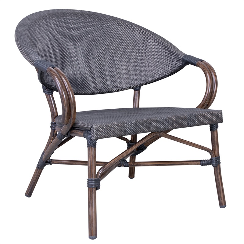 Paris lounge stol, Brown