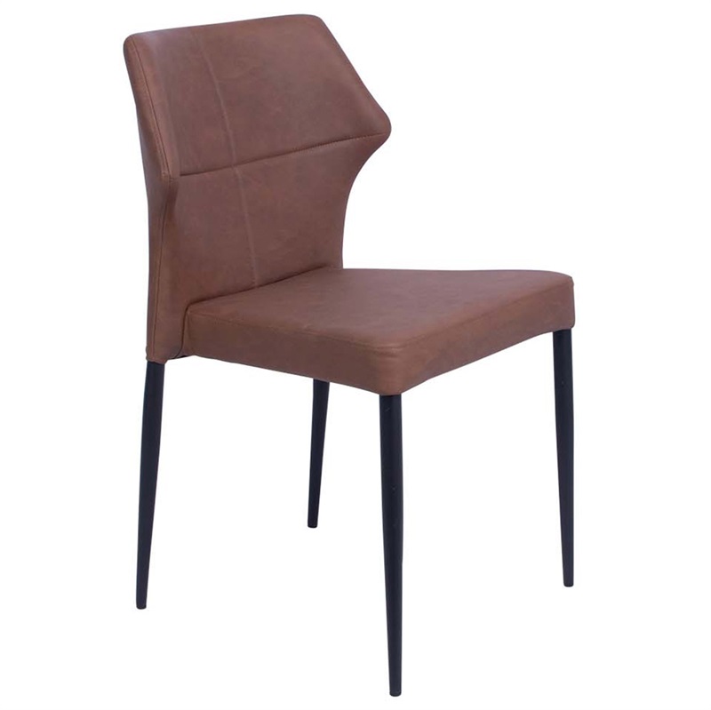 Runa dining chair, cognac 