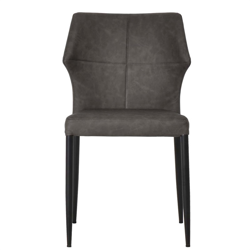 Runa dining chair, anthracit grey