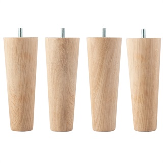Bed legs 16 cm, Oak