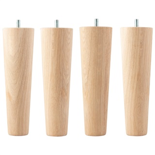 Bed legs 20 cm, Oak