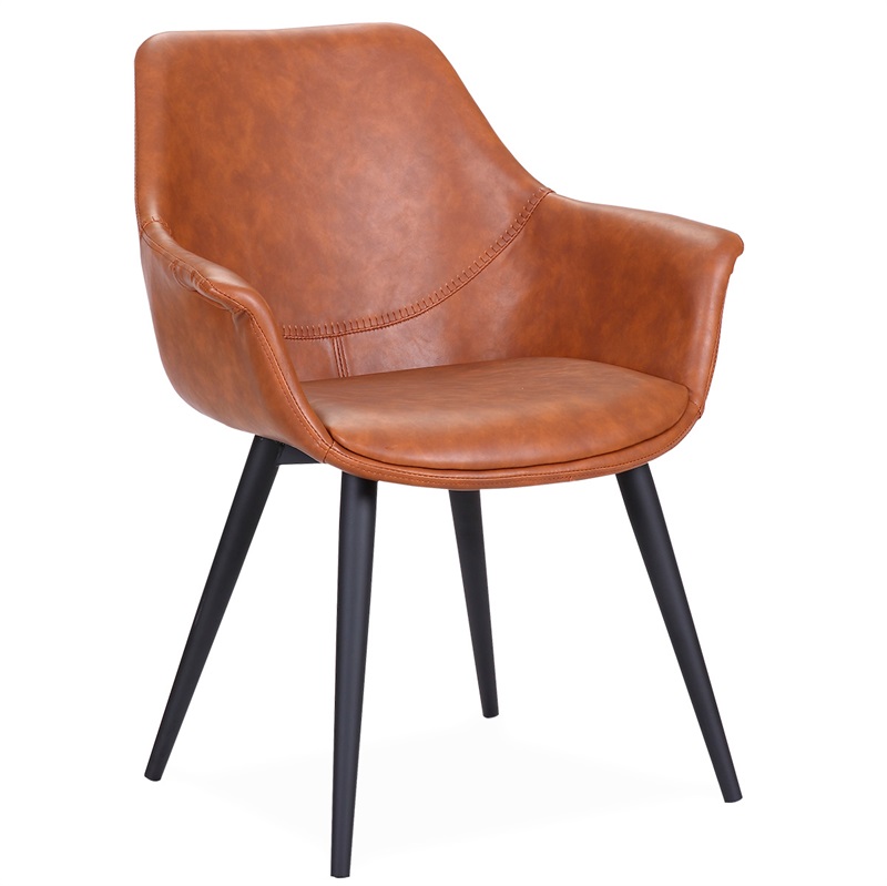 Signe chair, cognac