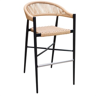 Teddy bar stool, Black