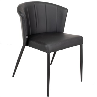 Thor dining chair, deep black 