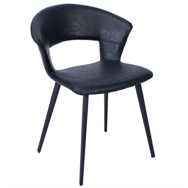 Tora dining chair, black