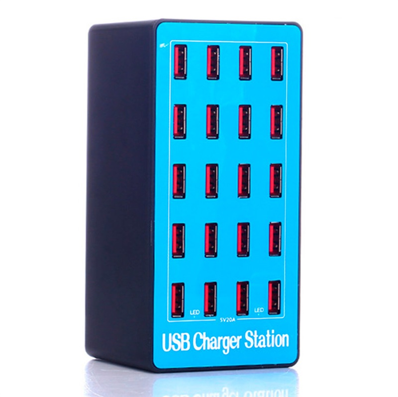 LED charger station