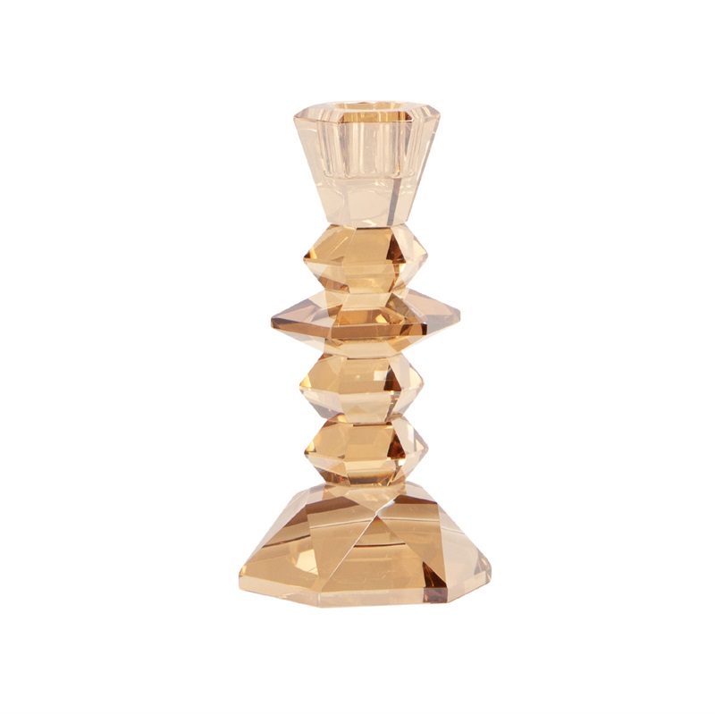 Viola candle holder, champagne 