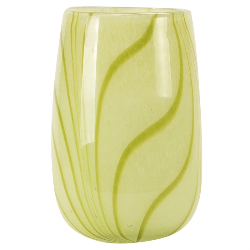 Zinnia vase, lime 