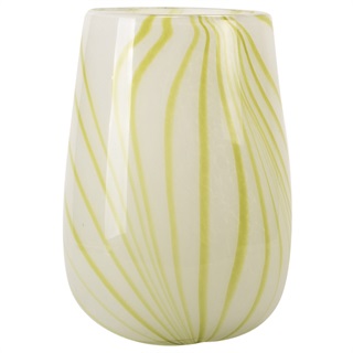 Zinnia vase, white 